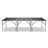 Bokchito 39.4'' Rectangular Folding Table