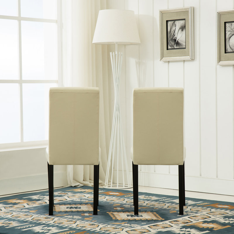 Springerton Upholstered Side Chair, Cream