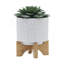 PLATEAU 5 "AVEC SUPPORT CHEVRON, BLANC-286219197