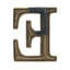 Heurtoir de porte lettre monogramme-15229951-15229963