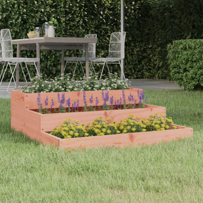 Anjolee Wood Raised Garden Bed