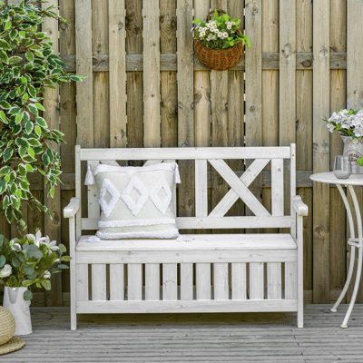 Standard Gartenbank Shryock aus Holz
