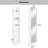 Rotating Bathroom Storage Cabinet with Full-Length Mirror, 360-Degree Swivel-70496123