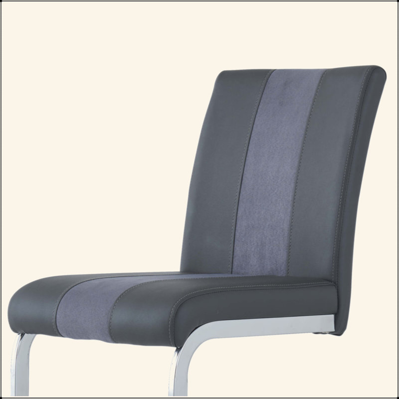 TABOURETS DE BAR ALTIS GREY (ENSEMBLE DE 4), Gris