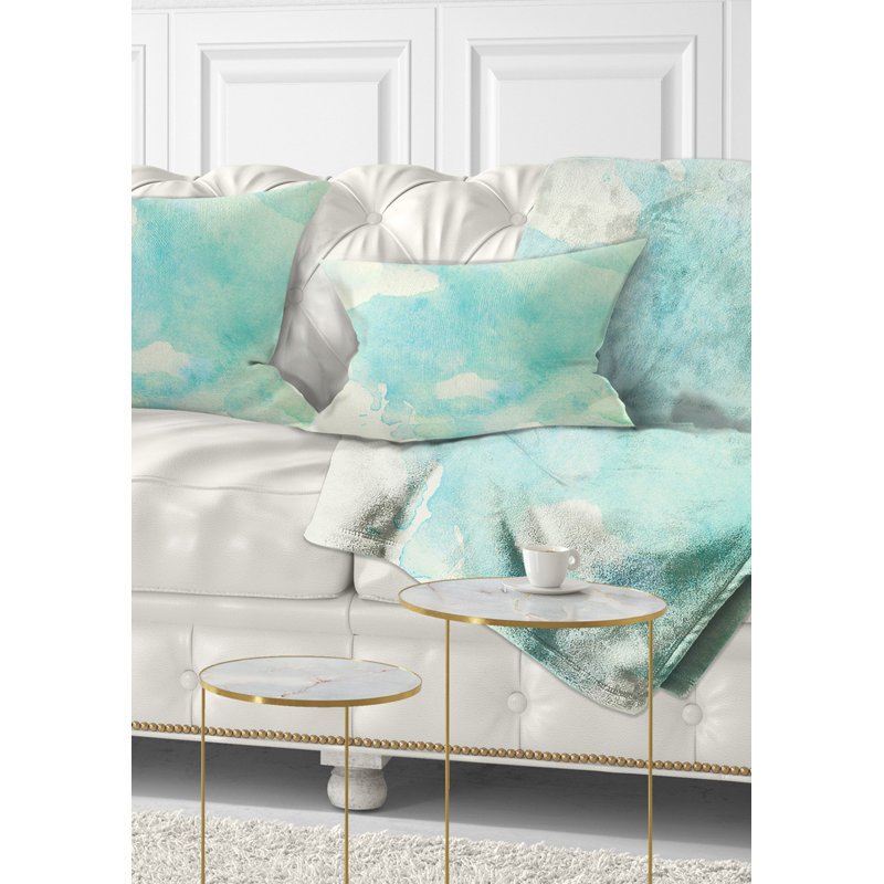 Stain of Imagination - Coussin imprimé abstrait