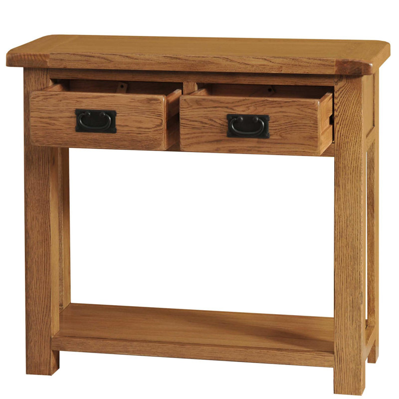 84cm Solid Wood Console Table