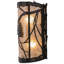 Applique murale encastrée 2 lumières Whispering Pines-16183303-125013075