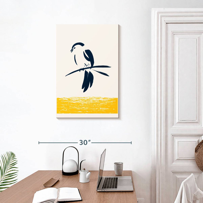 Brampt Minimalist Songbird, 30" H x 20" W
