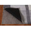 Tapis gris indien moderne
