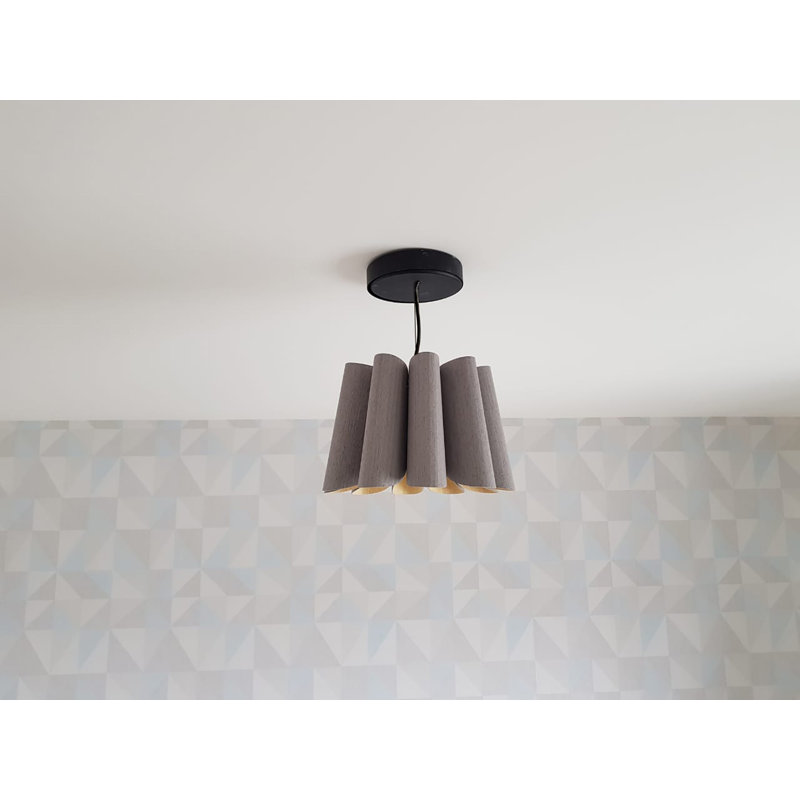 Renata 56 Pendant, Gray Oak