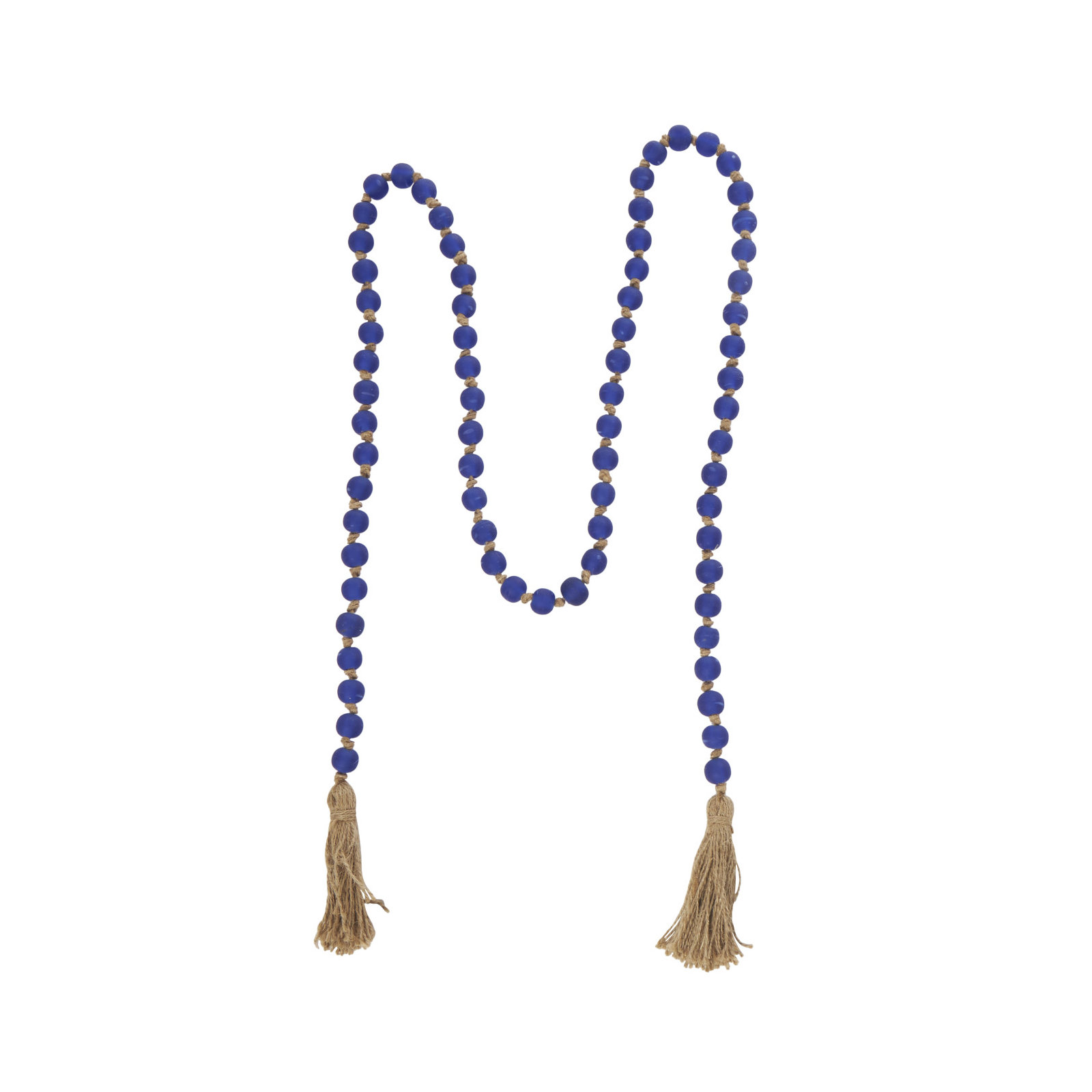Ailey Novelty Garland, 6'11", Royal Blue