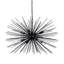 Lustre spoutnik 8 lumières noir 