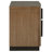Modern 2-Drawer Nightstand with Textured Storage