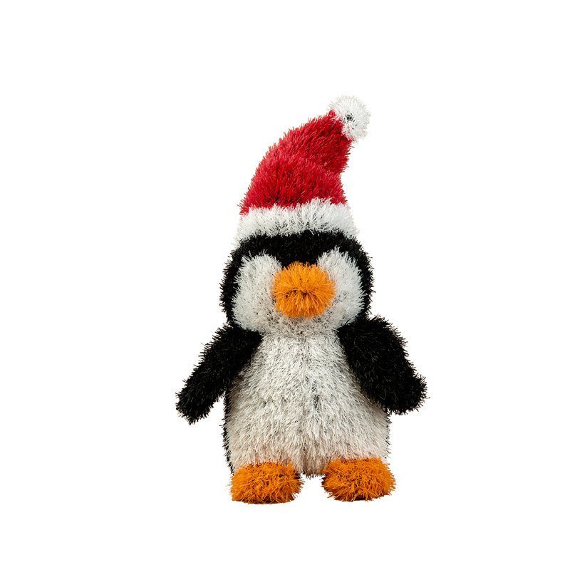 Topiaire des Fêtes 20 po pingouin, H 20 po x l 11 po x P 8,2 po