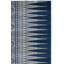 Tapis géométrique bleu royal / ivoire Allard-22734850