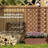 Trellis Raised Garden Planter Box, Oxygenating For Plants, 29.5"X13.25"X53.25", Brown Veggie With Trellis, 28.25"X10.75"X10.5" Inner, Brown, 29.5"X13.25"X53.25