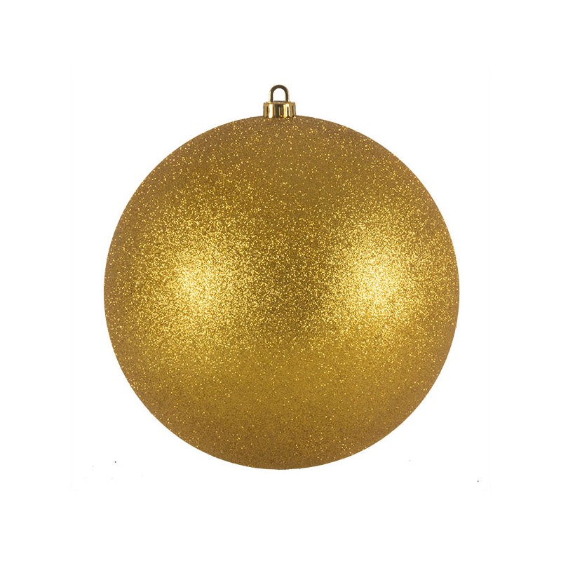 Xmas Bauble, 25cm H x 25cm W, Gold