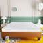 6 po Matelas ferme en mousse viscoélastique imprégnée de gel pour lit double