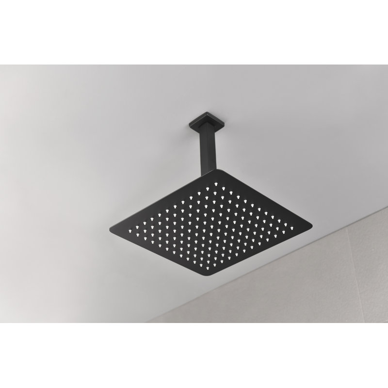 High Pressure Rainfall Shower Head - Water Saving With Self-cleaning Nozzle, Us Standard Fit