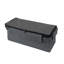 Chariot pliable avec poignée et auvent, capacité de 480 lb, roues tout-terrain, pliable, noir-122630170
