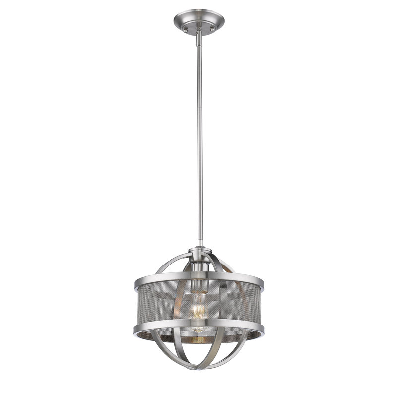 Petitt 1 - Light Olympic Gold Pendant, Pewter, Pewter