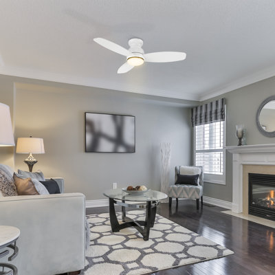  48" Ceiling Fan With Remote, Light Kit Included.