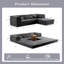 Canapé modulaire convertible modulaire en polaire circulaire Mahjong - Convient aux animaux de compagnie, aucun assemblage requis