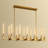 Farmhouse Chandelier With Glass Tube-473930355-489108474