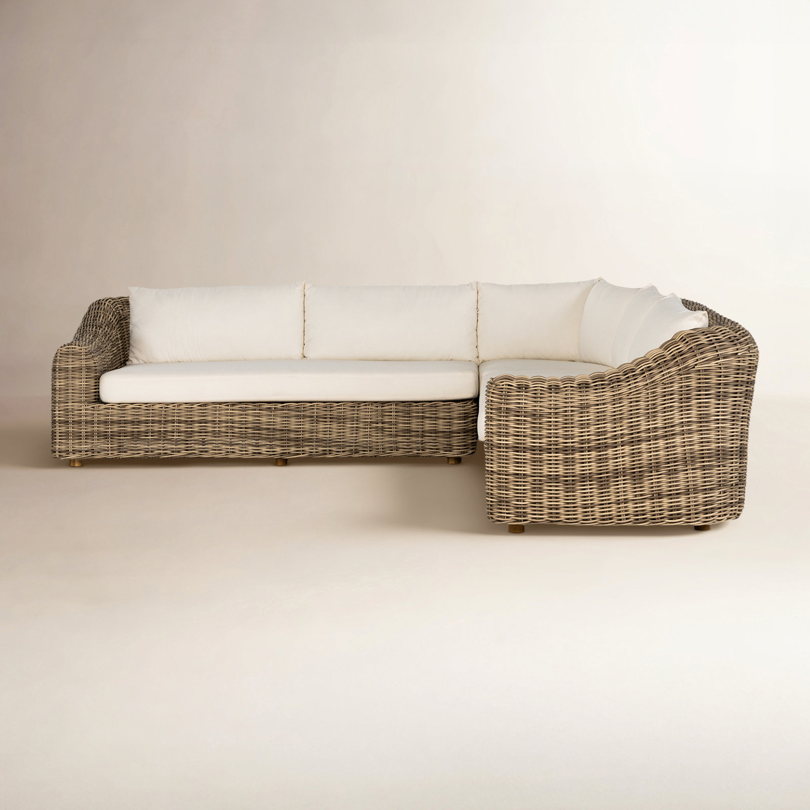 Cosha 121.5 Wide, Natural Teak
