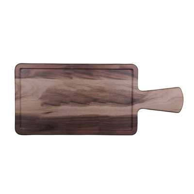 Elite Global Solutions Fo Bwa Porcelain Melamine Stainless Steel Cheese Board Serving Dish