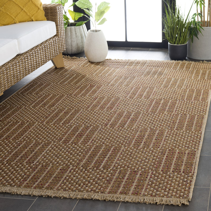 Talaiyah Performance Geometric Rug, Rectangle 5'3" x 7'6"