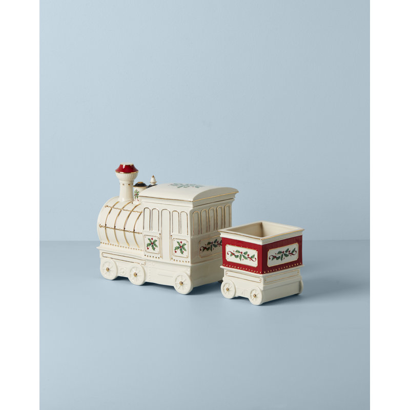 Holiday Train 5-Piece Serving Set