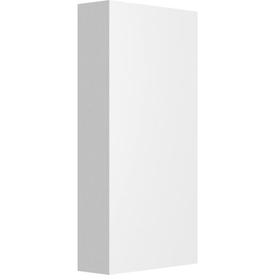Bloc de socle standard à bords carrés l 3 po x H 6 po x P 1 po