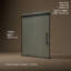 Pleat Frameless Sliding Bath Door-374430823