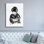 «Take A Bow» par Pechane, art mural sur toile