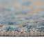 Annastaziah Abstract Handmade Hand-Knotted Indoor Use Only Area Rug in Gray/Blue/Yellow-913078052