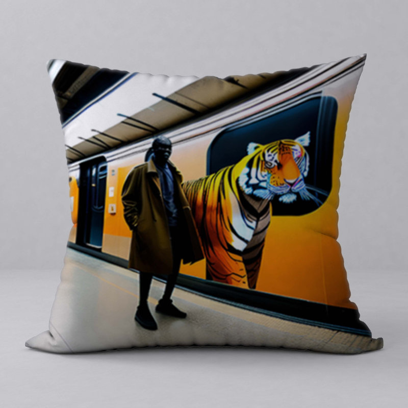 Reversible Throw Pillow