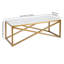 Table basse Calix 46 "" 46 "en faux marbre et acier-1896549438