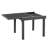 Extendable Rectangular Glass Outdoor Dining Table-2012867326