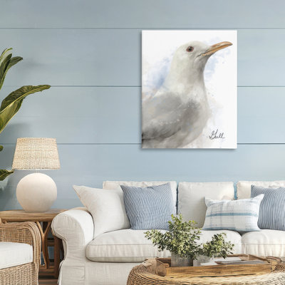 «Coastal Seagull», toile par Matthew Piotrowicz