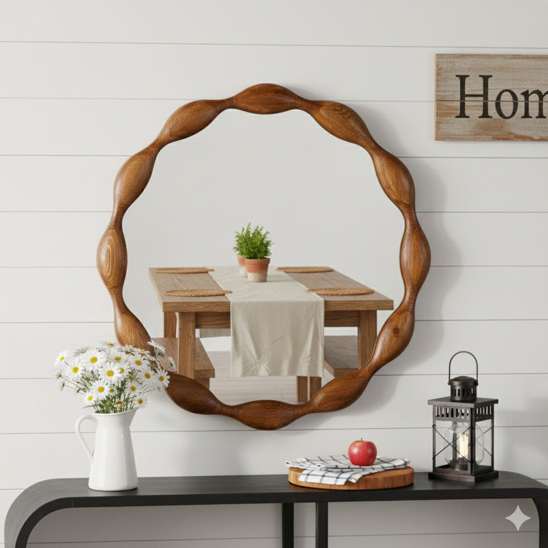 Miroir rond 32,28 po