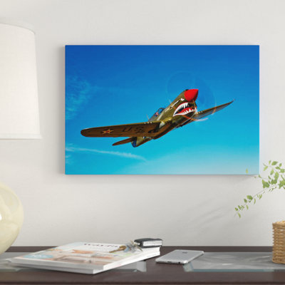 " A P-40E Warhawk " by Scott Germain