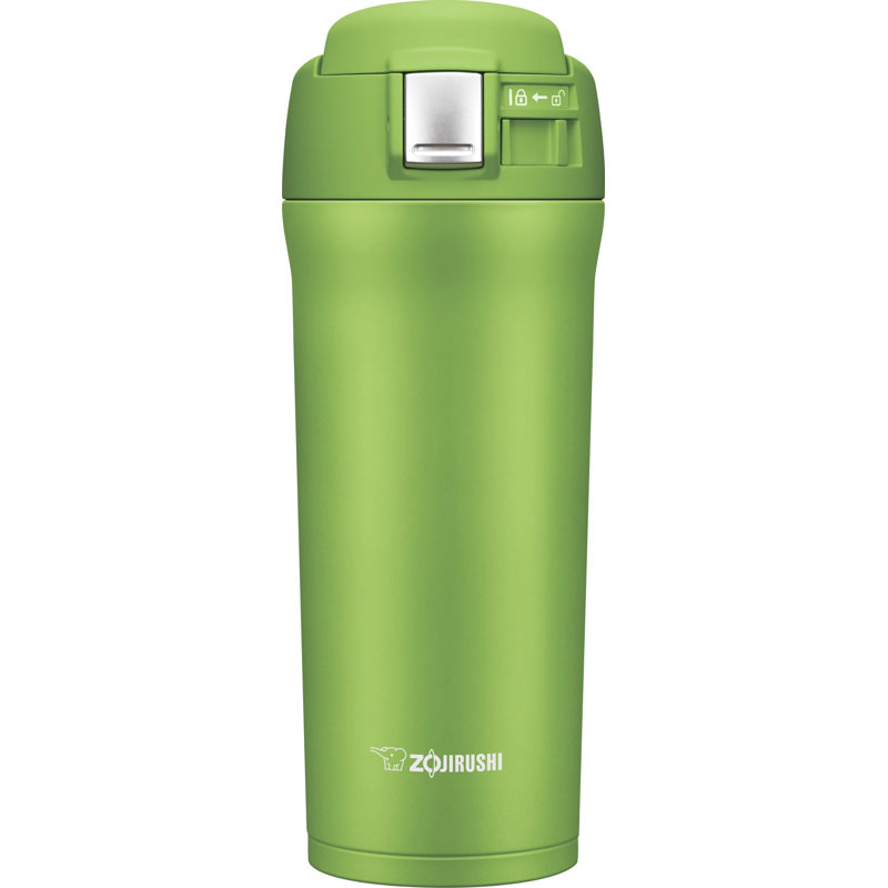 Stainless Steel Travel Mug, Lime Green