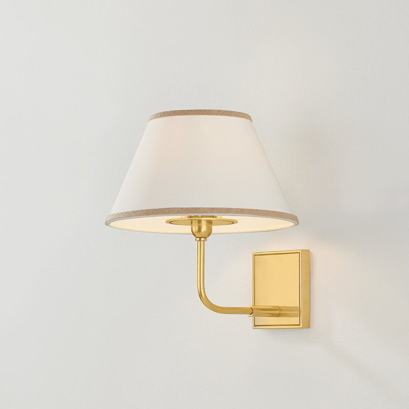 Durland Wall Sconce in Aged Brass