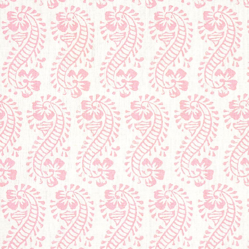 Schumacher x Molly Mahon Lani Fabric, Pink