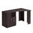 Techni Mobili Classic Office Desk With Storage, Espresso