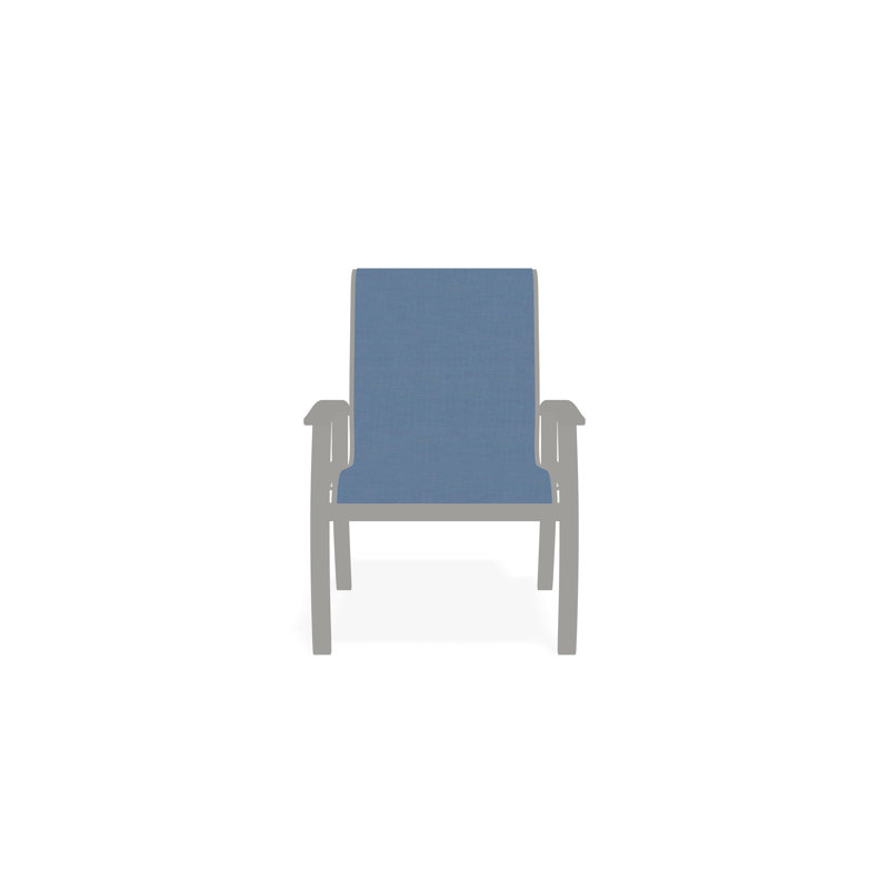 Belle Isle Outdoor Dining Chair, Sky, Snow