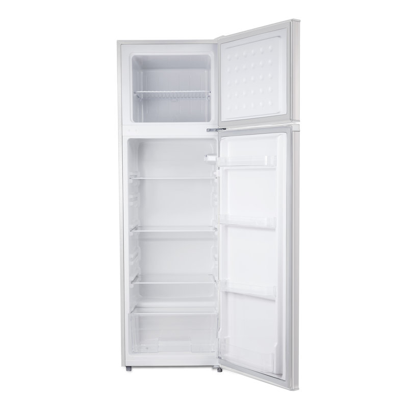 BLACK+DECKER 10 Cu. Ft. Top Mount Apartment Refrigerator/Freezer,White, White