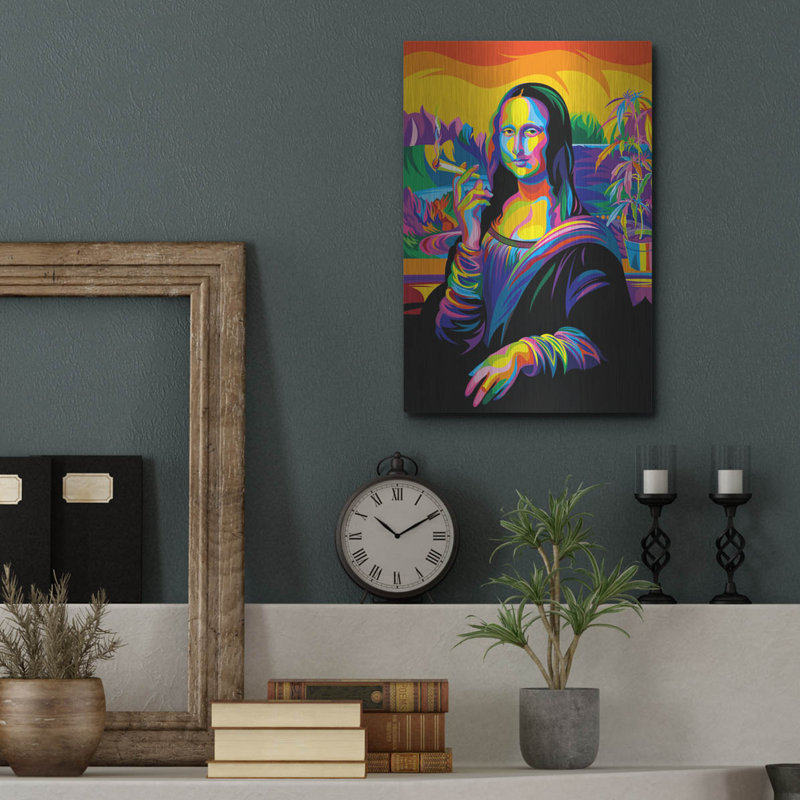 " Mona Lisa " by Bob Weer, 16" H x 12" W