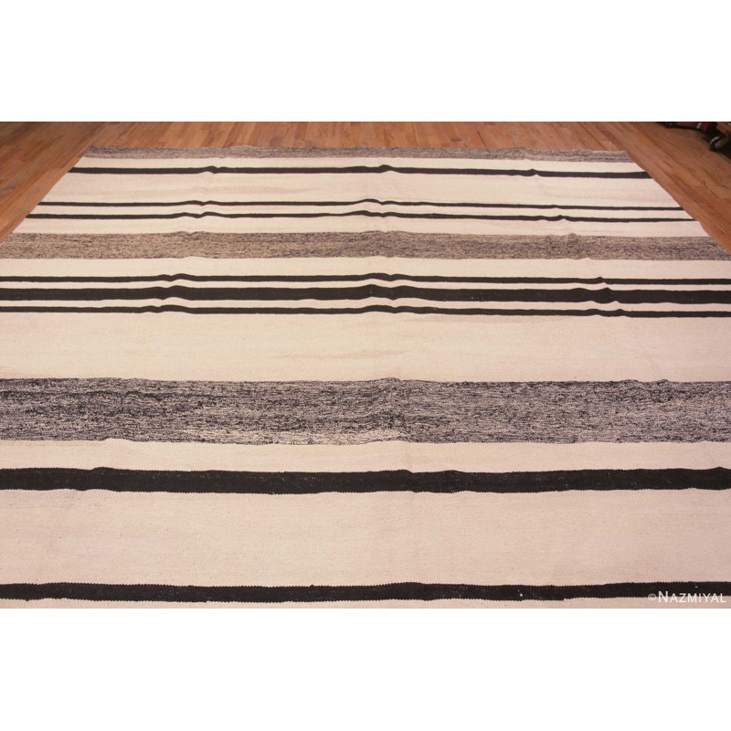 One-of-a-Kind 12'10" X 15'7" Flatweave Area Rug